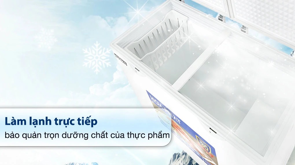 Tủ đông 352 lít Hòa Phát HCF-666S1Đ2 - 1 ngăn đông